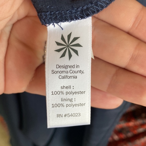 Athleta Red Printed Martinique Tassel Dress - Picture 7 of 7